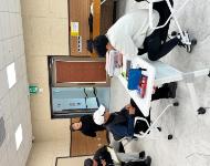 충남시각장애인연합회 청양지회 찾아가는 체력측정