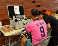 [강원특별자치도] 제15회 강원특별자치도지사기 좌식배구대회 홍보부스