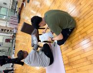 남서울대 주간보호 찾아가는 체력측정