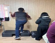 '충남시각장애인복지관' 찾아가는 체력측정 운영