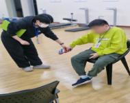 [인천] 미추홀동그라미 주간보호센터 단체체력측정