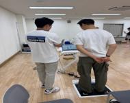 '천안반다비체육센터' 찾아가는 체력측정 운영